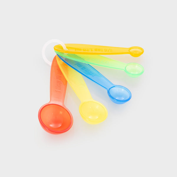tickit Translucent Colour Measuring Spoons -