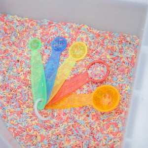 tickit Translucent Colour Measuring Spoons -