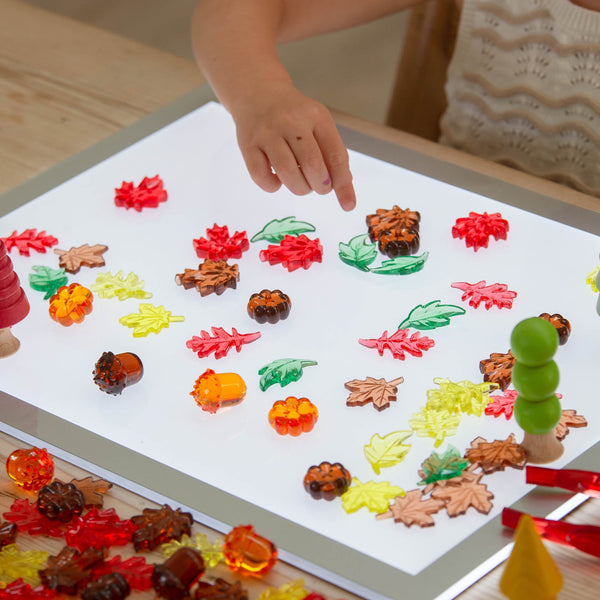 tickit Translucent Colour Leaves & Seeds -