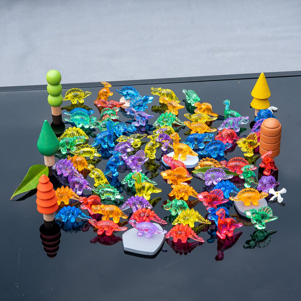 tickit Translucent Colour Dinosaurs -