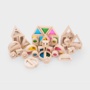 tickit Rainbow Blocks & Mirror Blocks Bundle -   