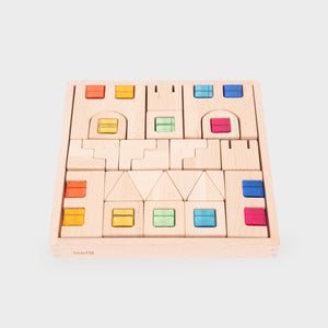 tickit Wooden Building Gem Blocks -