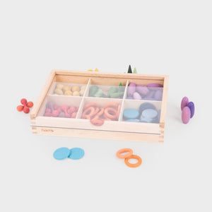 tickit Wooden Treasures Sorting Set -   