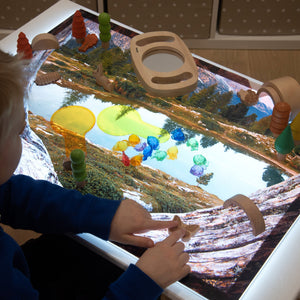 tickit A2 Colour Changing Light Panel & Play Mat Bundle -