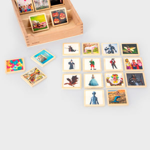 tickit Fichas de madera Story -