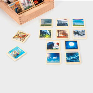 tickit Fichas de historia de madera -