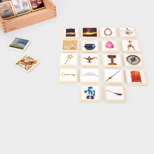 tickit Fichas de madera para contar historias -