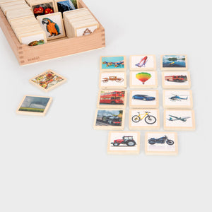 Fichas de historia de madera tickit -