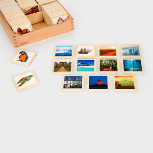 tickit Fichas de historia de madera -
