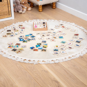 tickit fichas de historia de madera -