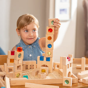 tickit Wooden Building Gem Blocks Super Set -