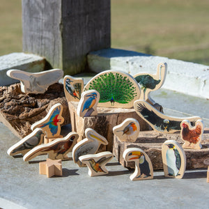 tickit Holz-Vogelbausteine -