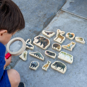 tickit Wooden Forest Animal Blocks -