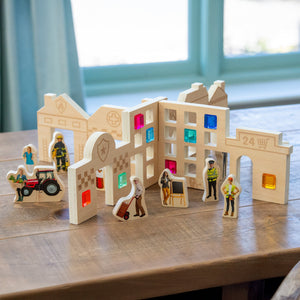 tickit Wooden People Who Help Us Blocks -