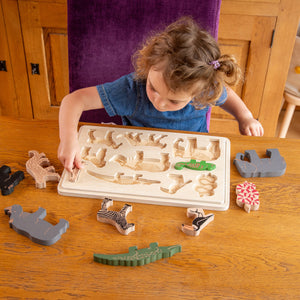 tickit Safari Animal Layer Puzzle -