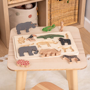 tickit Safari Animal Layer Puzzle -