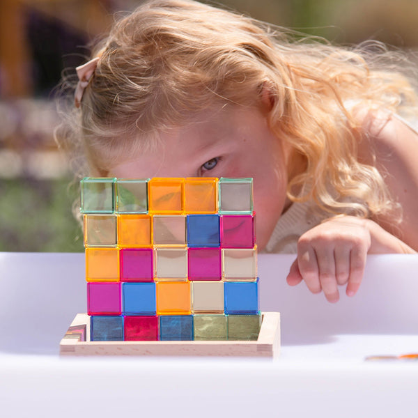 tickit Gem Cube Mirror Tray -