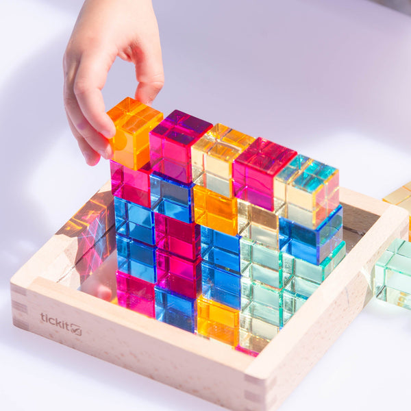 tickit Gem Cube Mirror Tray -