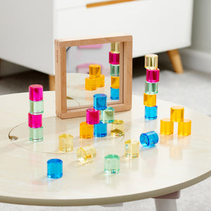 tickit Gem Circle Mirror Tray -