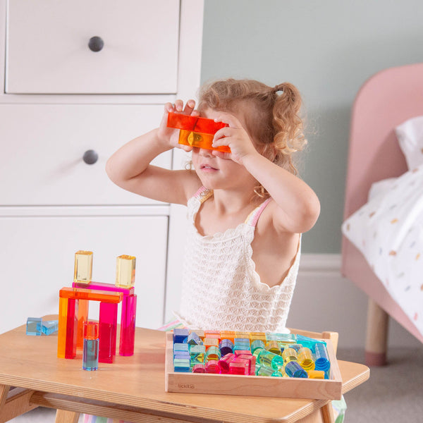 tickit Gem Building Shapes Mirror Tray -