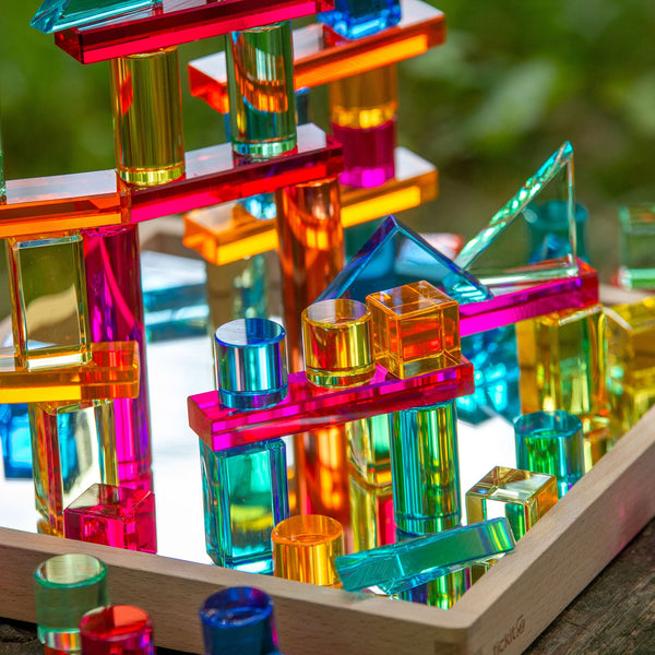 tickit Gem Building Shapes Mirror Tray -