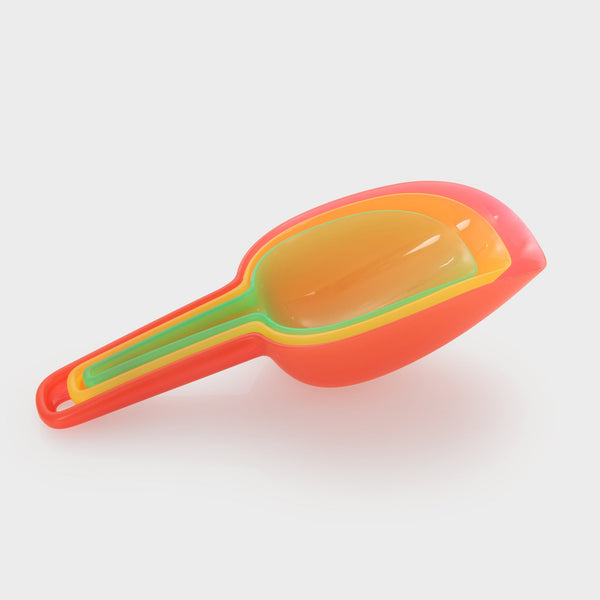 tickit Translucent Colour Nesting Scoops -