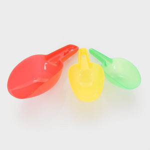 tickit Translucent Colour Nesting Scoops -