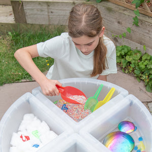 tickit Translucent Colour Nesting Scoops -