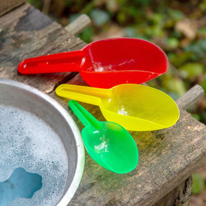 tickit Translucent Colour Nesting Scoops -