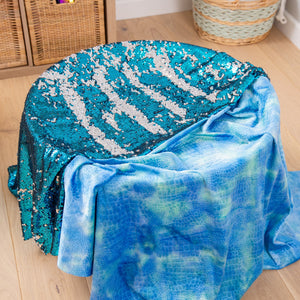 tickit Ocean Shimmer Fabric -