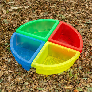 tickit Discovery Colour Quadrant Trays -