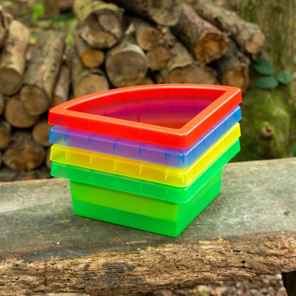 tickit Discovery Colour Quadrant Trays -