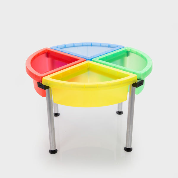 tickit Discovery Colour Quadrant Trays & Stand -