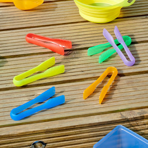 tickit Translucent Colour Tongs -