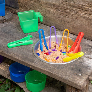 tickit Translucent Colour Tongs -