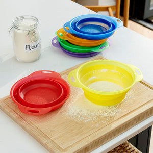 tickit Translucent Colour Nesting Sieves -