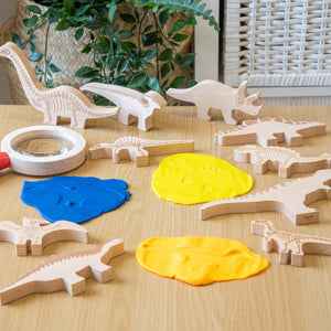 tickit Træklodser med dinosaurer -   