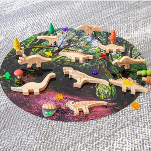 alt
tickit Træklodser med dinosaurer -   