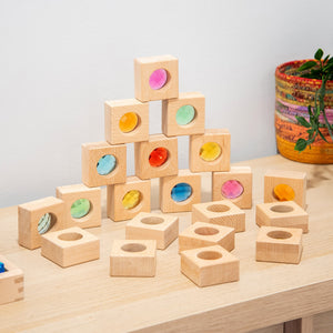 tickit Wooden Kaleidoscope Blocks -