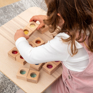 tickit Wooden Kaleidoscope Blocks -