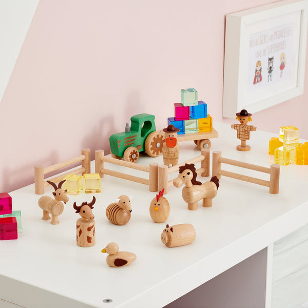tickit Wooden Farm Set -