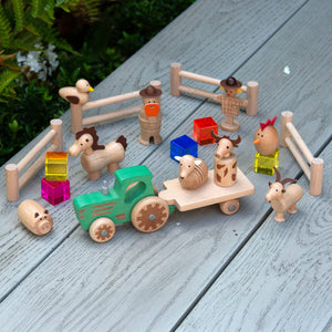 tickit Wooden Farm Set -