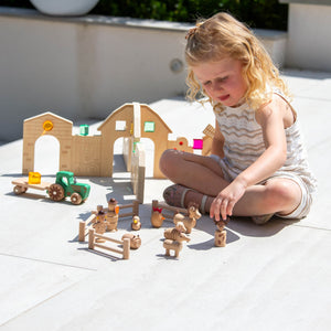 tickit Wooden Farm Set -