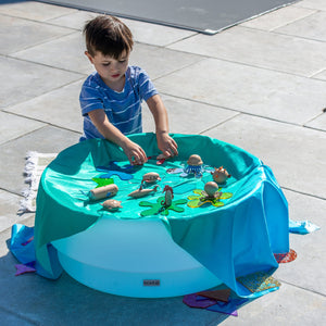 tickit Ombre Habutae Fabric -