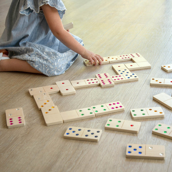 tickit Wooden Jewel Dominoes -