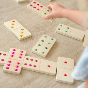 tickit Wooden Jewel Dominoes -