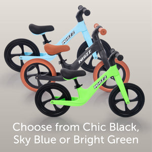 tickit Whizz-løbecykel - sort -