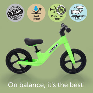 tickit Whizz Bicicletta senza pedali - Verde -