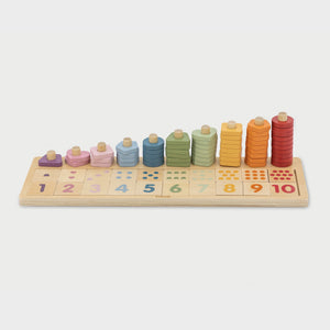 tickit Wooden Count & Match Board -   