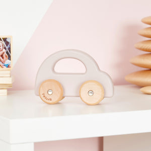 tickit Coche de madera marrón claro -   
